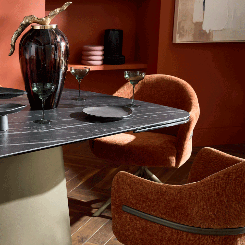 Jewel Tiles Table Detail