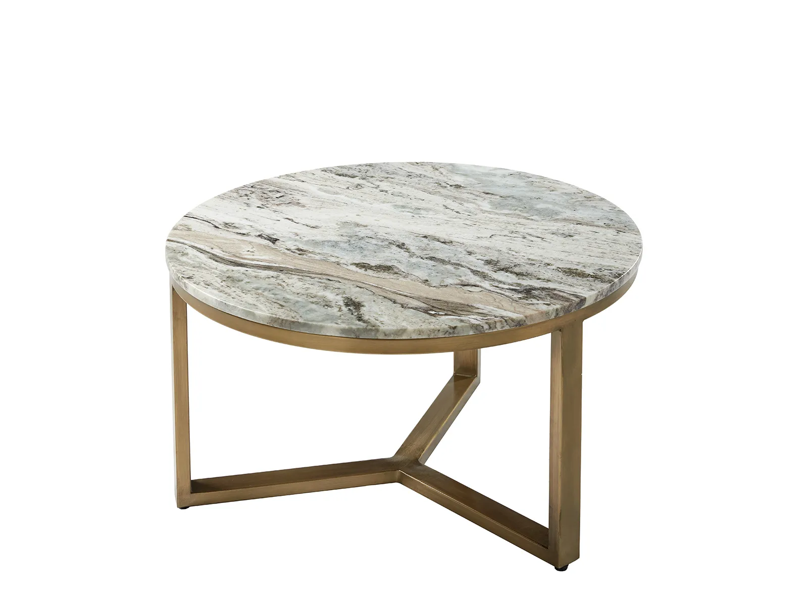 Tz013cts Lita Small Brown Marble Coffee Table.Jpg 16656
